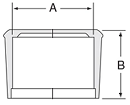 Black LDPE Plastic Tube Caps