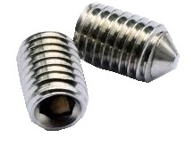Stainless Steel Cone Point Set Screws