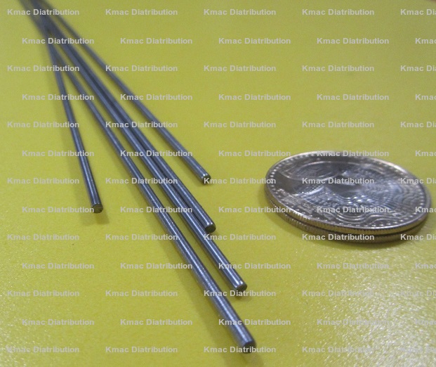 Length 1 Pc. Precision Ground O1 Tool Steel Round Rod.194 Diameter x 6 Ft 
